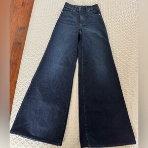 FRAME Le Palazzo Women's Wide-Leg Jeans - Blue Jeans